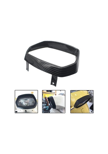 Suntek Vespa 150 Sprint Için Yedek Far Çerçevesi Trim Koruma Lambası Kapağı