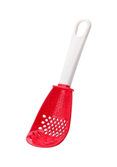Cbtx Mutfak Öğütme Ve Boşaltma Kaşığı Kırmızı