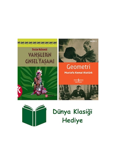 Vahşilerin Cinsel Yaşamı + Geometri + Dünya Klasiği Hediye