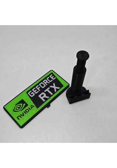 Ayarlanabilir Ekran Kartı Tutucu Nvidia Geforce Rtx Logolu
