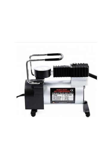 Araba Oto Araç Lastik Şişirme Pompası Hava Kompresörü Metal