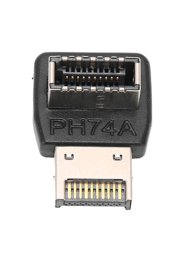 Yaleker Usb3.1 Type-e Ana Kart Adaptörü, 90 Derece Döndürme Fonksiyonu İle Signal Kaybı Olmadan 10g/20g Hız Destekli Ph74a