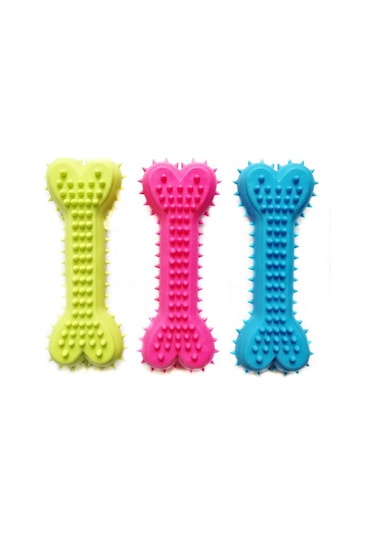 Nunbell Tırtıklı Diş Kaşıma Kemik Köpek Oyuncağı 16 CM
