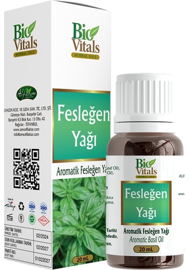 Bio Vitals Fesleğen Yağı 20 Ml