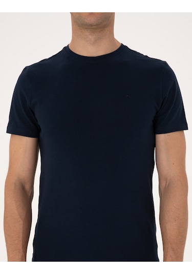 Pierre Cardin Erkek Lacivert Tişört 50312299-vr033