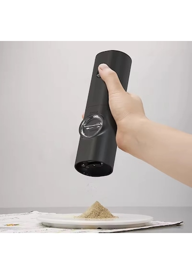 Liangmei Elektrikli Otomatik Tuz Ve Karabiber Öğütücü Baharat -