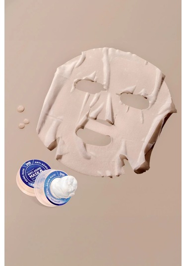 Handytowel Yaşlanma Karşıtı Kağıt Yüz Maskesi 24'lü