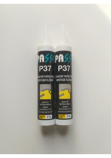 2 Adet Strafor Kartonpiyer Duvar Paneli Yapıştırıcı + Tabanca