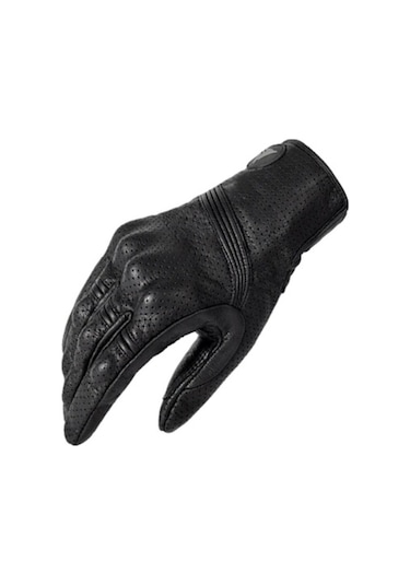 Motowolf Motosiklet Eldiveni %100 Deri Delikli Yazlık Full Koruma