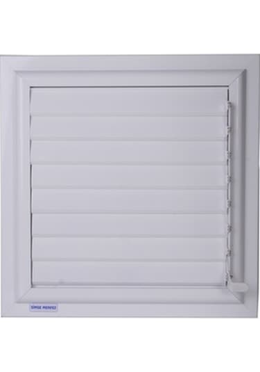 Banyo-Wc Havalandırma Menfezi 55X55 Beyaz