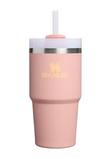 Stanley Quencher Pipetli Termos Bardak 0.59 Lt / Peach Rose Pembe