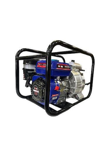 Abm Benzinli Çamur-gıda Motoru 3" Yüksek Debili Pompa Sistemi Klepeli Tip Su Motoru