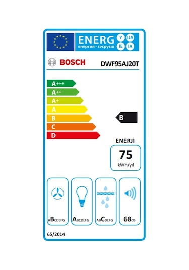 Bosch DWF95AJ20T Duvar Tipi Davlumbaz