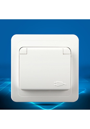 Kapaklı Seramik Güç Su Geçirmez Soket, Ab Fiş