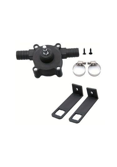 Chuangyinshop Portable Hand Drill Water Pump Centrifugal Suction Attachment For Garden Aquarium Water Transfer