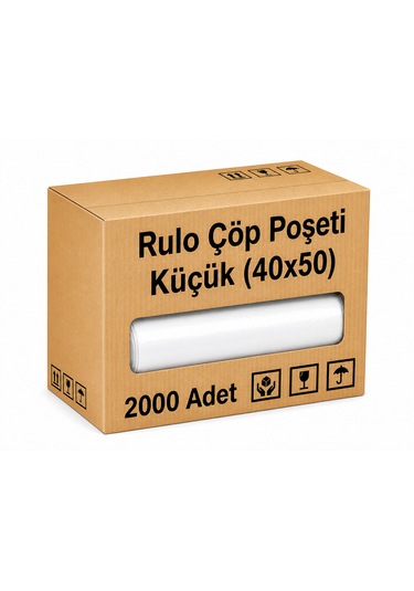 Rulo Çöp Poşeti Küçük 40x50 2000'li