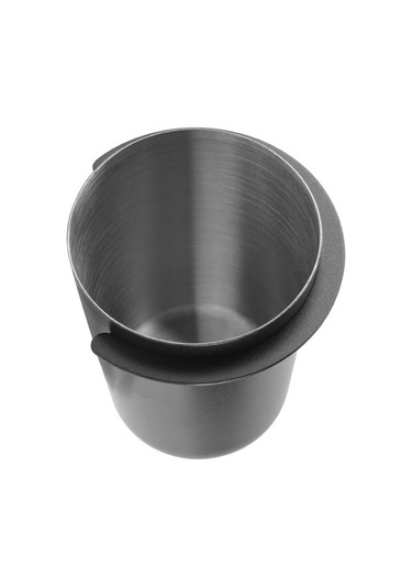 Metabagua Kahve Dozaj Kabı, Paslanmaz Çelik Dozaj Kabı Toz Besleyici Bardak Parçası Espresso Kahve Makinesi Aksesuarları Ktr97p Siyah