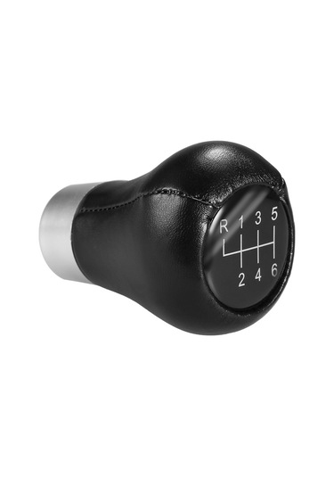 Teltree Bmw 3/5/6 Serisi E30-e90 İçin 6 Vites Manuel Vites Çubuğu Kolu - Pu Deri, Kolay Kurulum, Direk Değişim, Dayanıklı Siyah