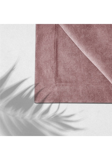 6'lı Kadife Dokulu Servis Peçetesi Pembe