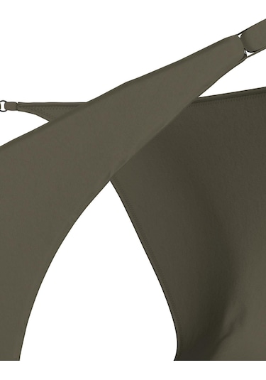 Calvin Klein Kadın Haki Tanga Bikini Altı-13721 Haki