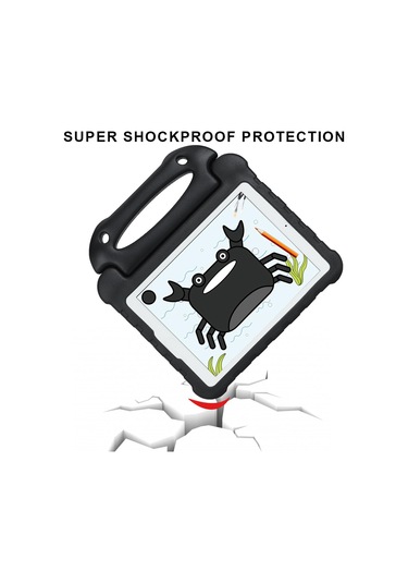 Suntek Çocuklar Eva Koruma Kılıfı Standı Ipad Mini Siyah