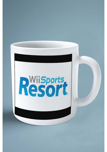 Wii Sports Oyun Baskılı Kupa Bardak Çift Taraflı Kişiye Özel Model 5 Çok Renkli