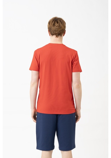 United Colors Of Benetton Erkek Tshirt Bnt-m21172 Kirmizi