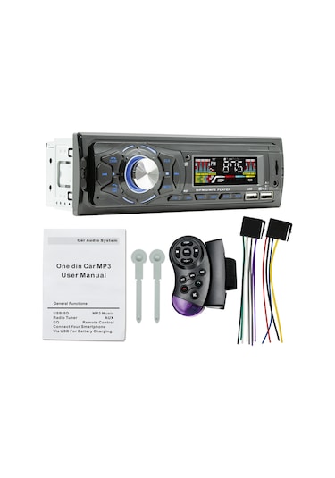 Leezsing Araç İçi Çok Fonksiyonlu Bluetooth Radyo, Mp3 Çalar, Usb Ve Telefon Şarj Özellikli, Akıllı Ses Asistanı, Uygulama Kontrolü