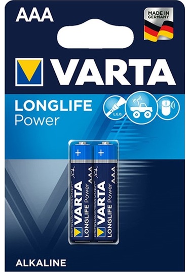 Varta Longlıfe Power Alkalin Aaa İnce Kalem Pil 2li Paket ı