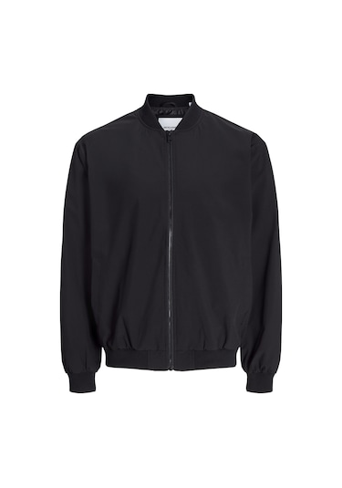 Erkek Beyzbol Yaka Bomber Ceket - Charge - 12268608 Black Siyah