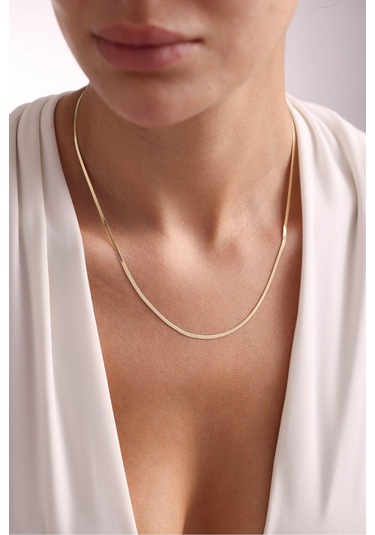 Gianfranco Parlak Ezme Gurmet Zincir Kolye 45 Cm