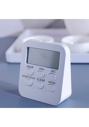 Kronometre Saat Mıknatıslı Buzdolabı Kronometresi Alarmlı