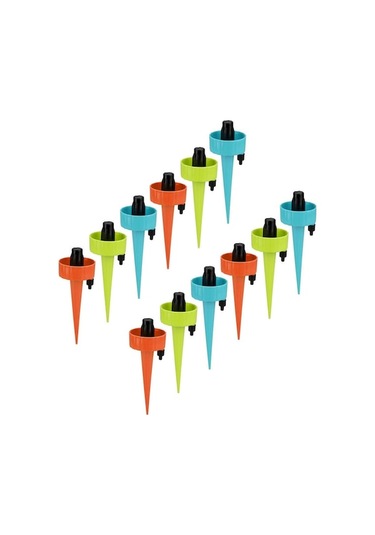 Trendooze Yavaş Sulama Sulama Sulama Salınım Otomatik Mekan Kontrol Kendinden İçin Hızı Dış Dikenleri Damla Cihazı Bitkiler Bitki Akış Adet 12 Kn