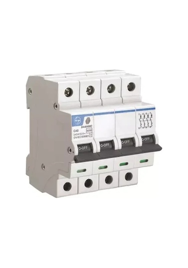 Lauritz Knudsen, BA40400C-40A, 6kA, C, 4P MCB, Otomatik sigorta