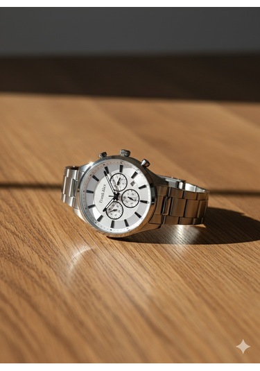 Frank Alex Erkek Kol Saati Gümüş Renk, Gümüş Kadran - Fag11503fmfa.01, 2 Yıl Garantili Gümüş Frank Alex Erkek Kol Saati Gümüş Renk, Gümüş Kadran - Fag11503fmfa.01, 2 Yıl Garantili Gümüş