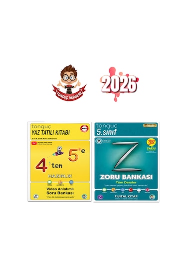 4 Ten 5 E Hazırlık Kitabı+ 5. Sınıf Zoru Bankası