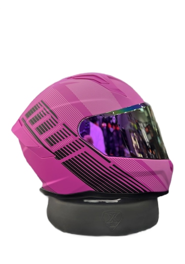 Mts 910 Fushia Lady Kask Pembe