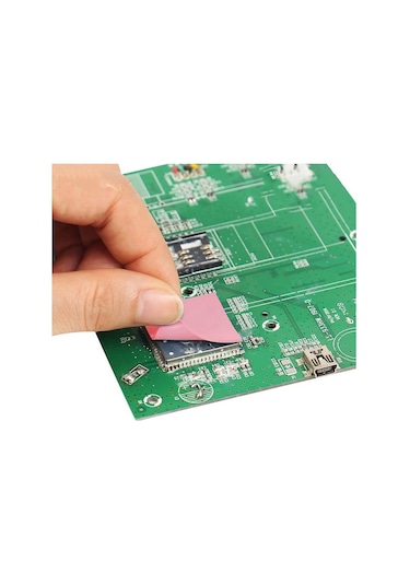 Wozlo 0 5mm 100x100mm Chipset Soğutucu Termal Pad Cep Telefonu Notebook Ps4 Ps5 Pembe 9w/m K