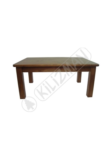 Hedenberjit Masif Ahşap Dikdörtgen Sehpa