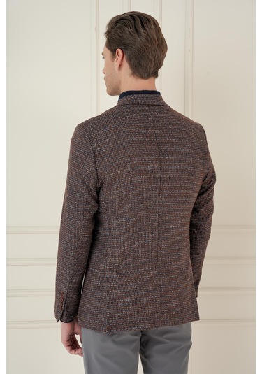 C 693 Slim Fit Kiremit Spor Ceket Kiremit