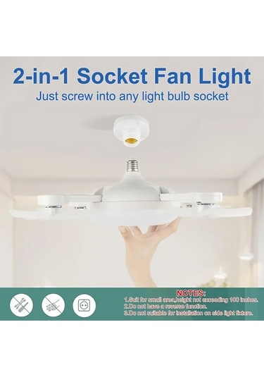 Motion003 Zeki Modern Led Lambalı Dört Başlıklı Fan Çok Fonksiyonlu Tavan Fanı Işıklı Drone Tarzı Çift Fanlı 4 Kanatlı 3 Ayarlı Uzaktan Kumandalı