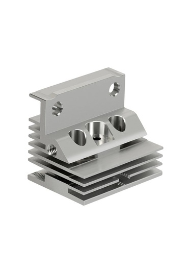 Singree Crealıty K1/k1 Max Uyumlu 3d Yazıcı Ekstruder Isı Sonu Soğutucu, Alüminyum Alloy Soğutma Bloku, Bağımsız Nozzle İçin Uygun