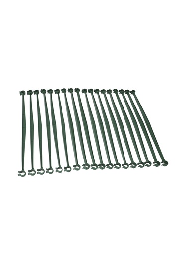 Tenfowee 36 Adet 30cm Plastik Bitki Tutucu Kolu, Tomat Ve Tırmanan Bitkiler İçin Genişletilebilir Kafes Bağlayıcı Aksesuarı