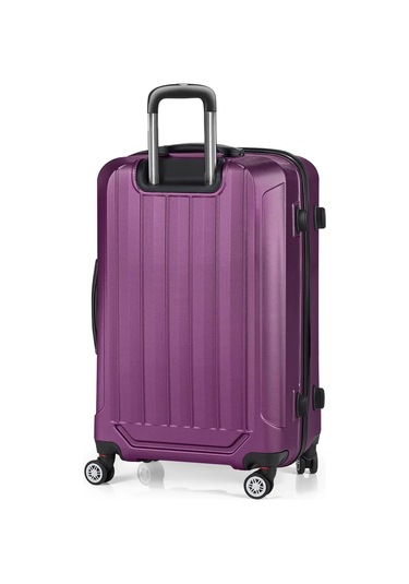 Polo&sky Spring Model Mor Renk Orta Boy Valiz Bavul Mor