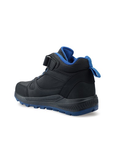 Slazenger KESHA Çocuk Cırt Cırtlı Siyah / Saks Mavi Bot