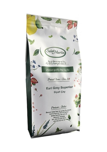 Saint Martin Earl Grey Siyah Çay 250 G