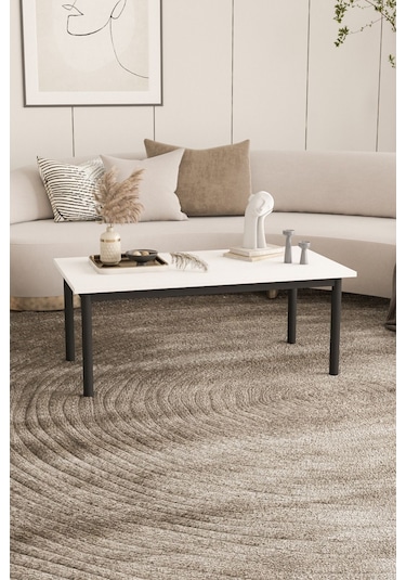 Cozy Orta Sehpa Beyaz 110x55