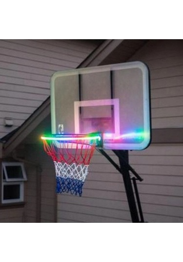 Trendooze Şerit Potası Led Led Lamba Işığı Işığı Güneş Güneş Enerjili Enerjili Çerçeve Basketbol Ge