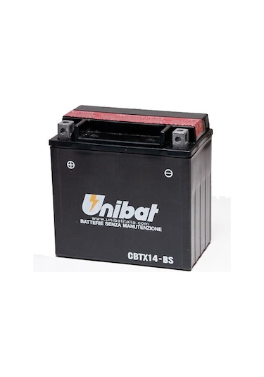Unibat CBTX14-BS Motosiklet Aküsü (YTX14-BS)