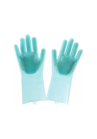 Magic Gloves Sihirli Bulaşık Eldiveni Mutfak Banyo Temizleme Fırçası Oto Ev İş Pratik - 24242406562sa Çok Renkli